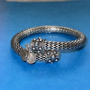 Alex & Ani ~ Vintage 66 ~ Gift of Wisdom Silver Finish Wrap Bracelet